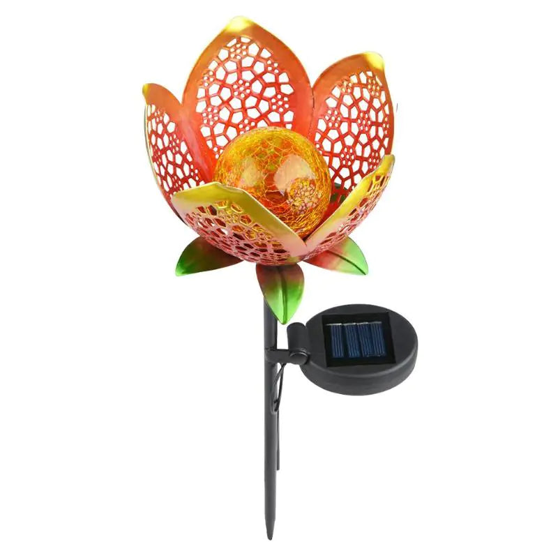 Waterproof Solar Flower Garden Lights for Outdoor Decor